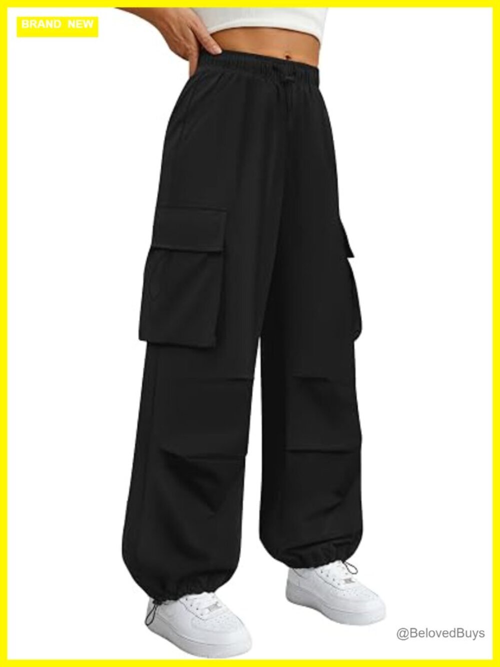 Quick Dry Lightweight Baggy Hiking Cargo Pants with Pockets